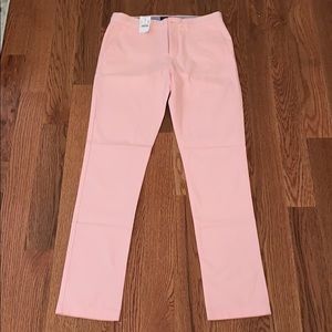 J. Crew Driggs Slim-Fit Chino Pant (Pink Cloud)
